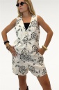 completo gilet e shorts needlework